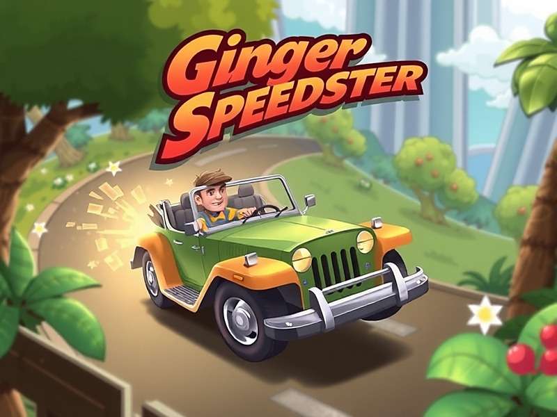 Official Cover of Ginger Speedster - India's Fastest Mobile Racer Ginger Speedster Game Cover